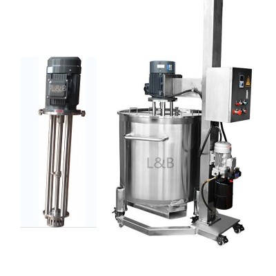 L&B BRH High speed homogenizer mixer with Hydraulic lift