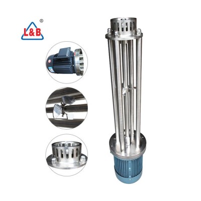 Sanitary stainless steel batch cosmetics high shear emulsifying mixer for milk powder and water