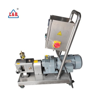 L&B Factory directly sell vegetable oil lobe transfer pump