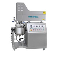 Mixing Cosmetic Tank High Shear Emulsifier Mixer For Liquid Vacuum Emulsifying Machine