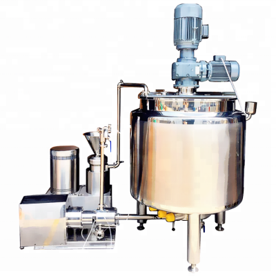 Electric Heating Steel Large Commercial Industrial Emulsifier Blenders for Smoothies/almond milk