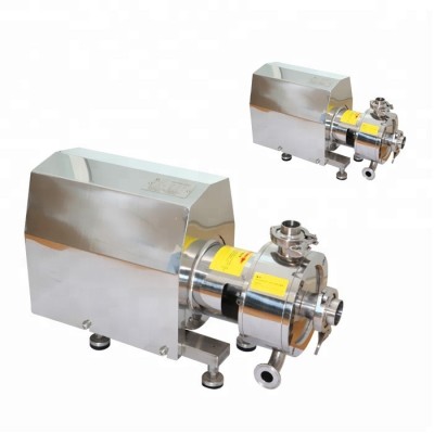 Food & Beverage stainless steel emulsifying mixer high shear 3000rpm homogenizer pump with power pump