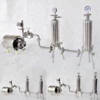 China Suppliers Steel Beer Filter Machine with Centrifugal Pump