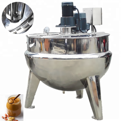 Wenzhou Stainless steel Double Stainless steel kitchen equipment Steam Jacketed Kettle for batter making