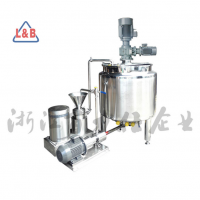 L&B Stainless Steel Tank Industrial Blenders for Smoothies, sauce mayonnaise mixing machinery